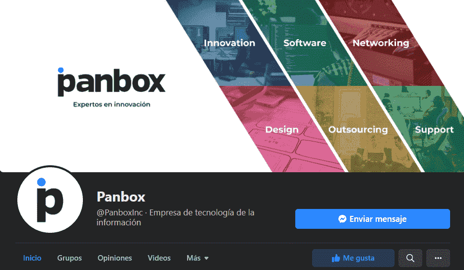 Banner Facebook de Panbox